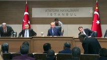 Cumhurbaşkanı Erdoğan: 'Suriye'nin geleceği için en büyük sorun, Fırat'ın doğusunda kimi müttefiklerimizin himayesinde büyüyen terör bataklığıdır' - İSTANBUL