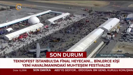 Teknofest İstanbul'da final heyecanı