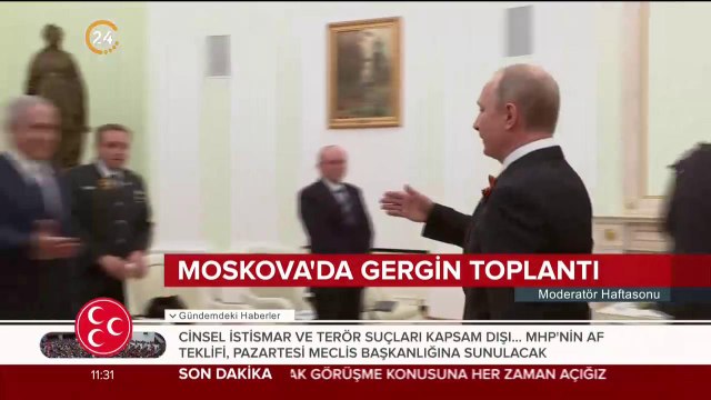 Moskova'da gergin toplantı