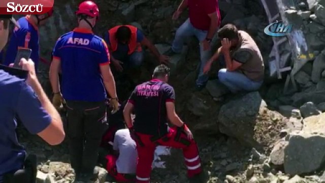 Bartın Devlet Hastanesi inşaatında feci kaza: İşçiler toprak altında kaldı