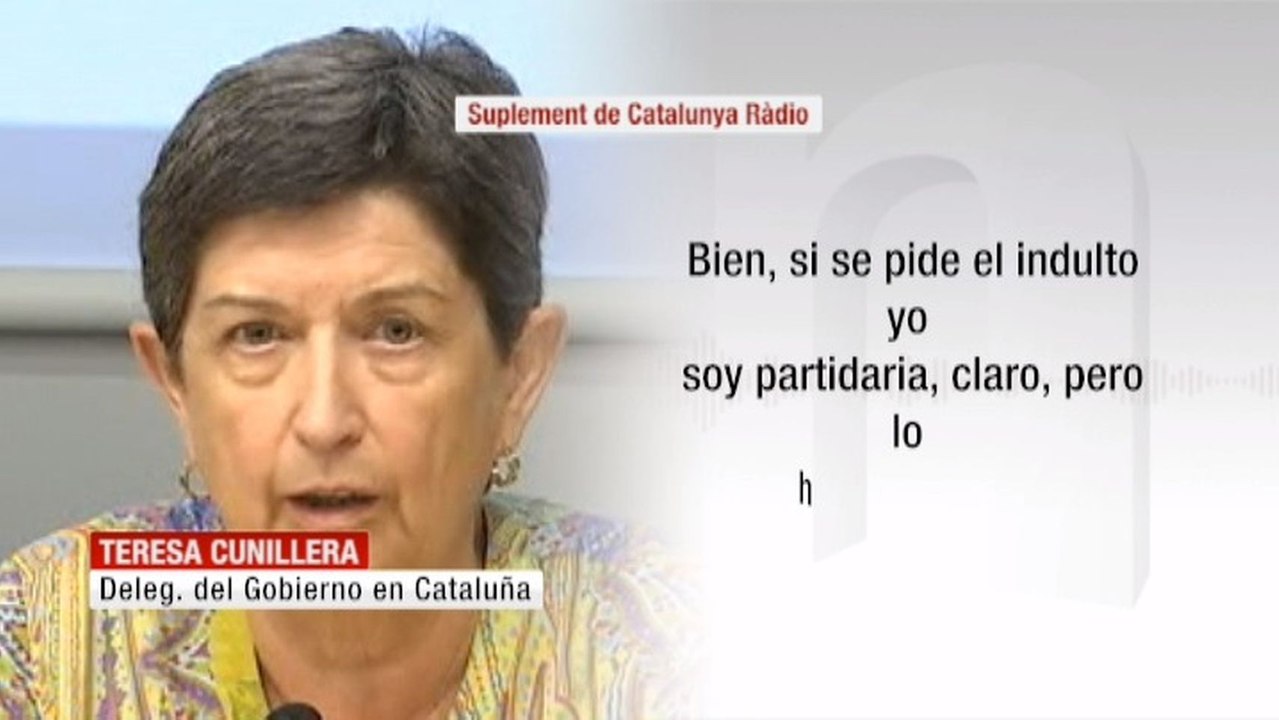 El Gobierno replica a la delegada del Gobierno en Cataluña sobre el indulto para los políticos presos