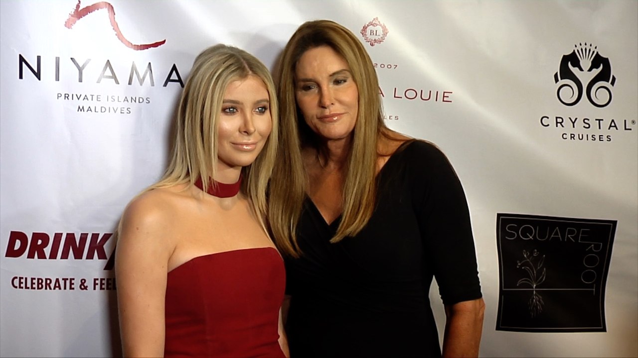 Sophia Hutchins and Caitlyn Jenner 2018 Face Forward's "La Dolce Vita" Gala Red Carpet