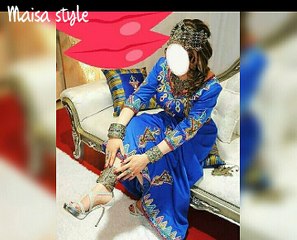 robe kabyle algerienne moderne pour les mariés