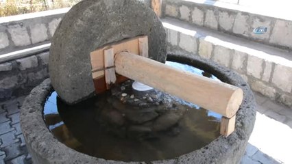 100 Yıllık Bulgur Değirmenini Süs Havuzu Yaptılar