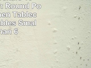 Ultimate Textile 10 Pack 60Inch Round Polyester Linen Tablecloth  for Tables Smaller