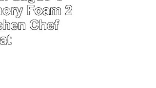 Chef Gear Chef of the Year AntiFatigue Comfort Memory Foam 20 x 32 Kitchen Chef Mat