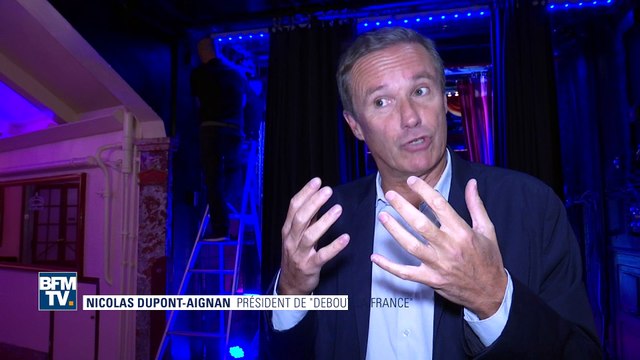 À quelques mois des européennes, Nicolas Dupont-Aignan grimpe dans les sondages