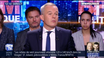 Dérèglement climatique: "Il faut une action extrêmement déterminée, constante et forte dans le temps", François de Rugy