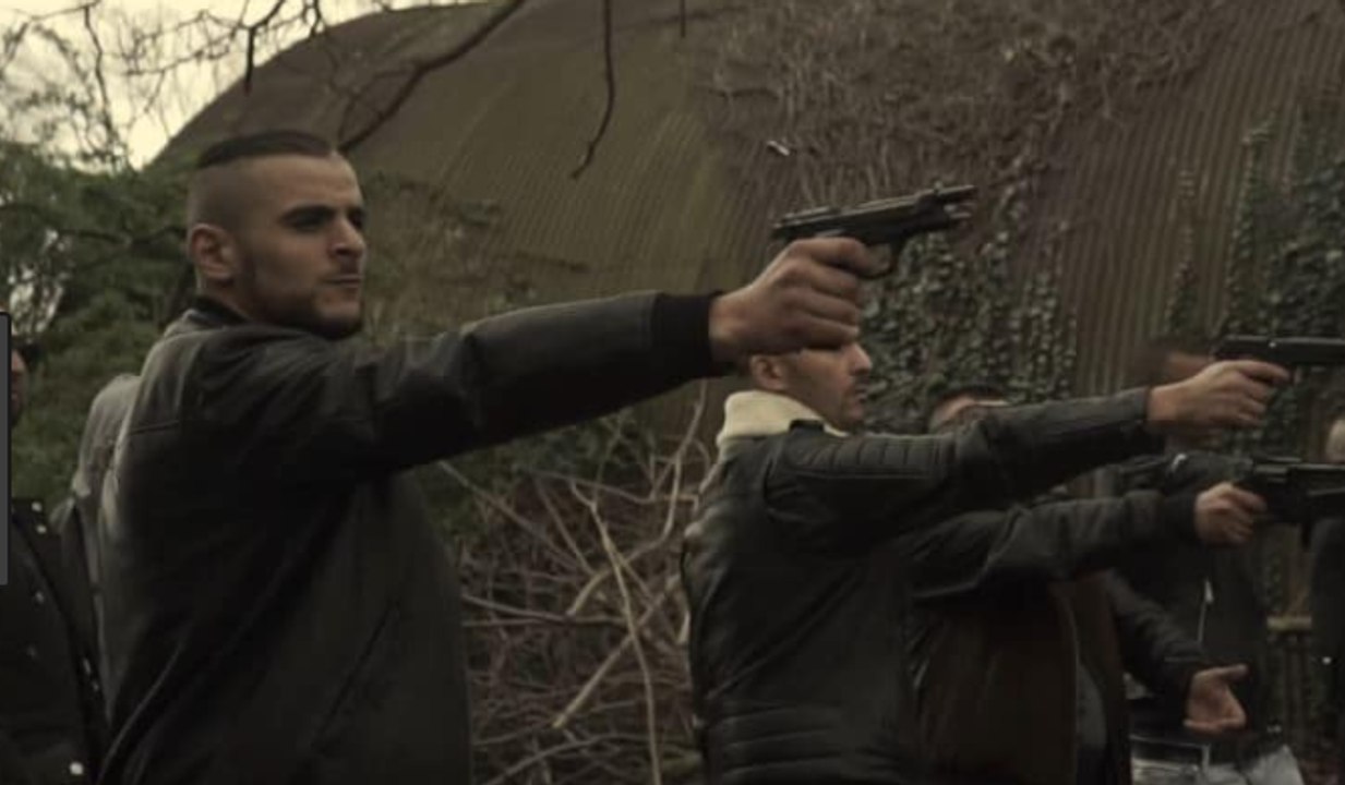 Sofiane et NTM sur le tournage du clip « Sur Le Drapeau »