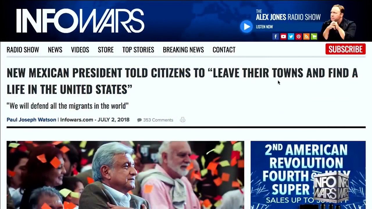 Alex Jones Globalists Plan To Collapse The Third World To Flood And Destroy The West