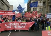 Thousands March Through Liverpool To Demand Referendum To Stop Brexit