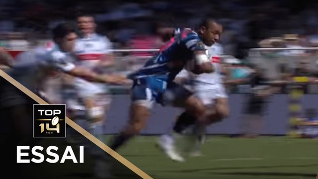 TOP 14 - Essai Gaël FICKOU 2 (SFP) - Pau - Paris - J5 - Saison 2018/2019