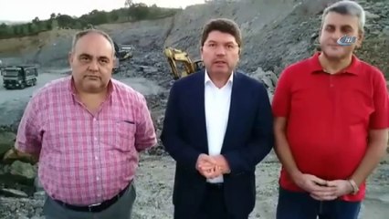 Bartın milletvekili Tunç, bir işçinin hayatını kaybettiği inşaatta dün incelemelerde bulunmuştu