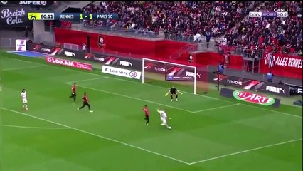 All goals Rennes - PSG résumé & buts