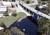 Rising River Water Overflows into South Carolina Town