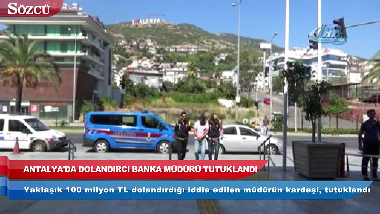 Yaklaşık 100 milyon TL’lik vurgun yapan banka müdürünün kardeşi tutuklandı
