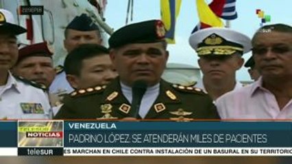 Venezuela: arriba buque hospital chino "Arca de Paz"