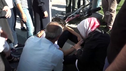 Çalık, trafik kazası geçiren genci sakinleştirdi - MALATYA