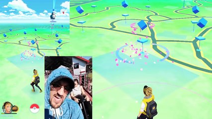 POKEMON GO DITTO SONG ♬ + Kabutops Roller Coaster NEW EVOLUTIONS! (FGTEEV Update Gameplay #19)