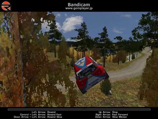 rFactor WRC クラッシュしてエンジンブロー
