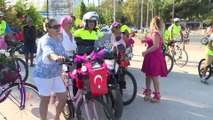 'Süslü Kadınlar Bisiklet Turu' etkinliği - ANTALYA