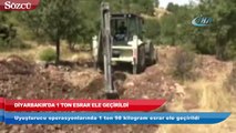 Diyarbakır’da 11 günde 1 ton 98 kilogram esrar ele geçirildi