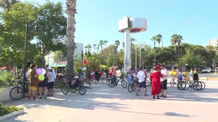 Süslü Kadınlar Bisiklet Turu" Etkinliği