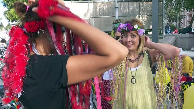 'Süslü Kadınlar Bisiklet Turu' - ANKARA