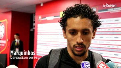 Rennes - PSG (1-3) :  « Le plus important c'était de rebondir », estime Marquinhos