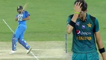 India VS Pakistan Asia Cup 2018: Rohit Sharma hits huge six on Shaheen Afridi's ball |वनइंडिया हिंदी