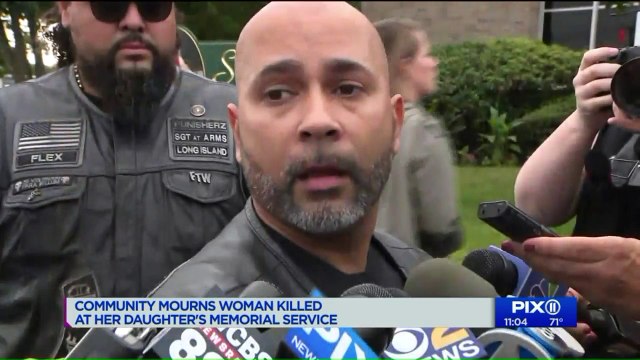 Mourners Call for Murder Charges at Funeral for Mother Killed at Daughter`s Memorial