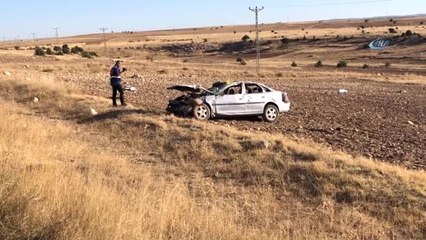 Takla Atan Otomobil Tarlaya Uçtu: 1 Ölü