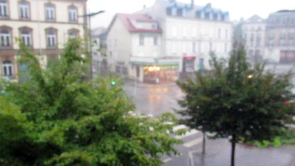 Des pluies et des vents violents sur Saint-Dié-dès-Vosges