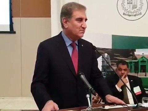 Minister of Foreign Affairs Shah Mehmood Qureshi Addresses Embassy of Pakistan Washington
