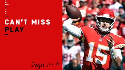 Can't-Miss Play: Mahomes scrambles for DAYS before firing TD pass