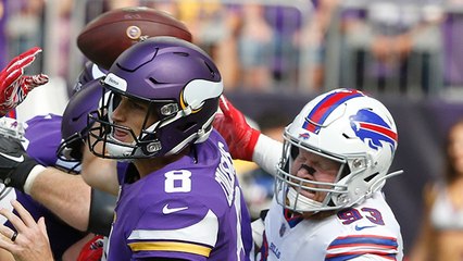 Trent Murphy comes up with HUGE strip-sack on Cousins