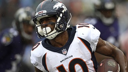 Sanders shows off wheels for his first rushing TD of his career
