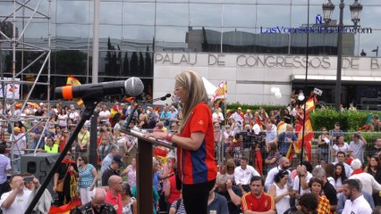 Una mujer «Los independentistas me agredieron y me insultaron» por ser española