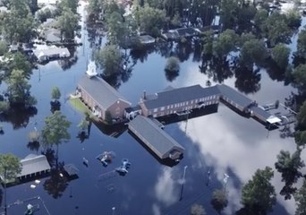 Flooding Spreads on North Side of Conway