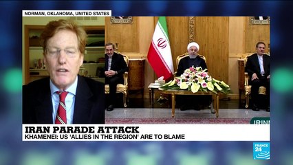 Islamic State group releases video claiming Iran attack