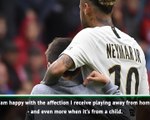 Neymar empathizes with young pitch invader