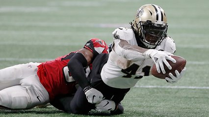 Alvin Kamara ruled short on would-be game-winning TD