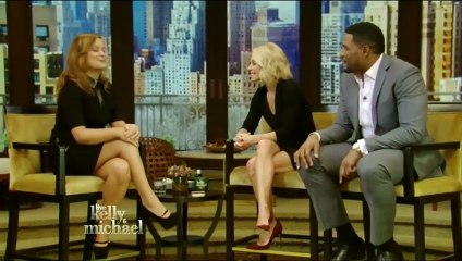 Amy Poehler talks 'Sisters' on Live! with Kelly and Michael (Dec 10th, 2015)