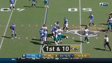 Kenny Vaccaro sacks Blake Bortles for 2-yard loss