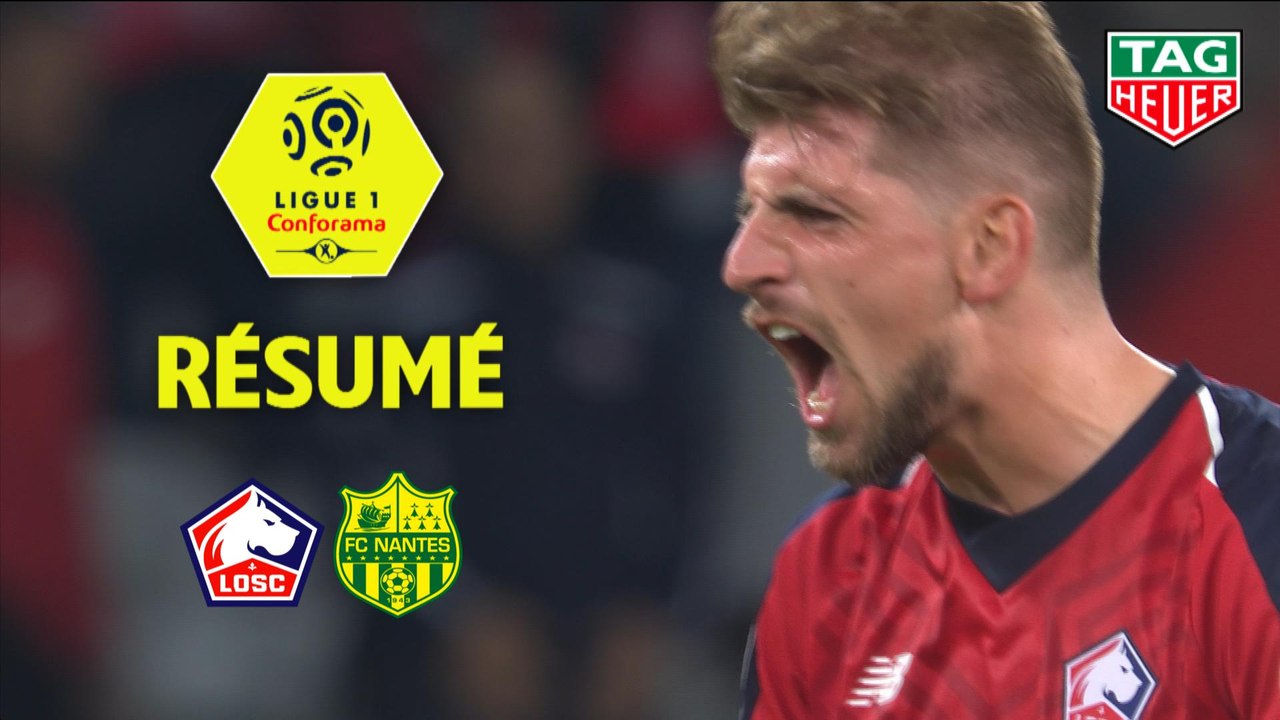 LOSC - FC Nantes (2-1)  - Résumé - (LOSC-FCN) / 2018-19