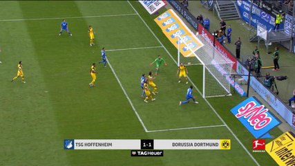 Hoffenheim 1-1 Borussia Dortmund
