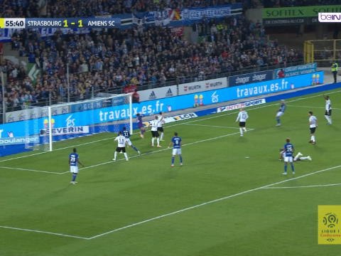 Amiens's goalkeeper Gurtner enjoys some redemption with a double save