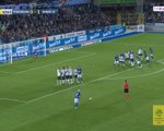 Lala's perfect free-kick to get Strasbourg back on level terms