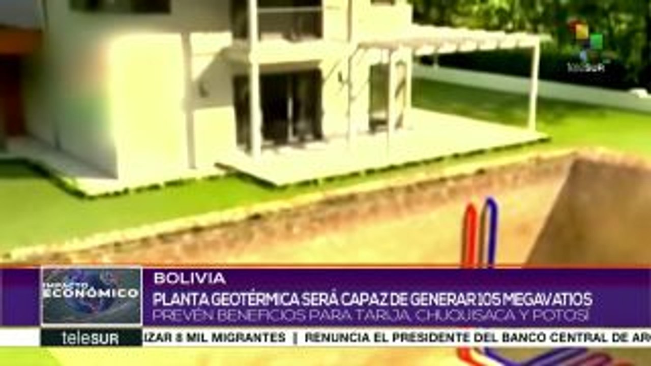 Bolivia anuncia que en 2023 iniciará funciones planta geotérmica