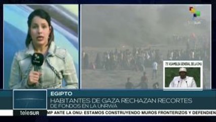 Trabajadores de UNRWA rechazan recorte de fondos por parte de EEUU